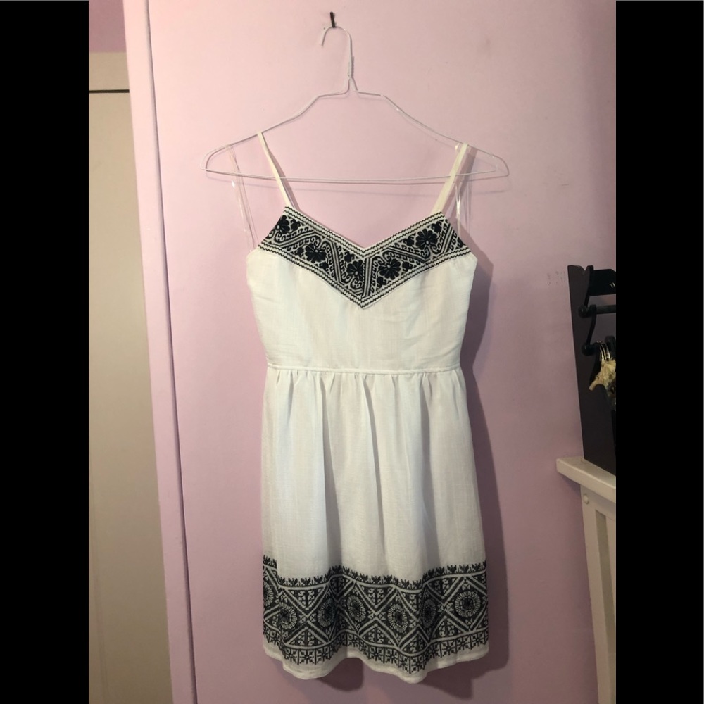 Black and White cocktail Dress